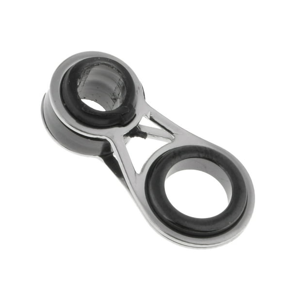 Guías de caña de pescar, anillos de ojo, de reparación de punta de bricolaje para construcción de anillo superior de varilla, 5-10mm 5.0mm Cola Guías de cañas de pescar