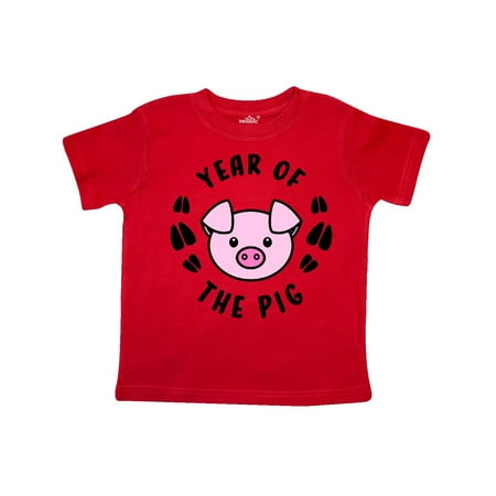 

Inktastic Year of The Pig Chinese Zodiac Gift Toddler Boy or Toddler Girl T-Shirt