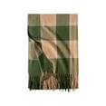 thumbnail image 2 of BWASD Long Scarf for Women Men Casual Tartan Plaid With Fringe Oversized Soft Lightweight Shawls Wraps Fashion Blanket Winter Spring Outdoor Outfit, 2 of 8