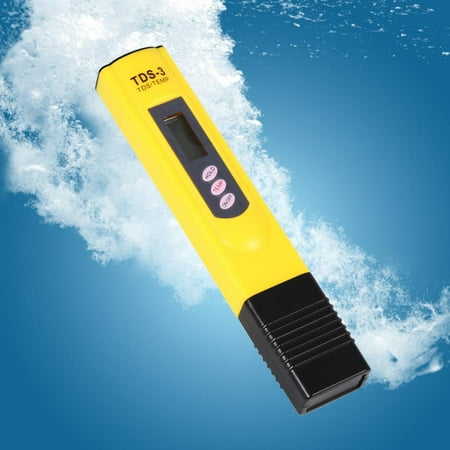 VBESTLIFE Water Quality Testing Pen TDS Meter Tester,Digital LCD Water Quality Testing Pen Purity Filter TDS Meter Tester 0-9990
