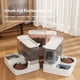 thumbnail image 4 of Pet Cat Automatic Water Feeder Drinking Fountain Extra Large Capacity Water Fountain Dry and Wet Separation Box Pet Supplies ShopWise Round, 4 of 8