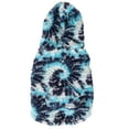 thumbnail image 3 of Justice Pet Polyester Spiral Tie Dye Sherpa Hoodie, Blue/Multi, XL, 3 of 6