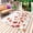 Red, variant on Red Poppy Outdoor Rug for Patio/Deck/Porch, Non-Slip Large Area Rug 6 x 9 Ft, Spring Summer Flowers Botanical Black Indoor Outdoor Rugs Washable Area Rugs, Reversible Camping Rug Carpet Runner