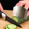 thumbnail image 7 of Stainless Steel Finger Guard, Kitchen Finger Protector, 2 Pcs of Knife Guard, For Dicing and Slicing in Kitchens, 7 of 7
