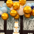 thumbnail image 2 of BOLA BOLA / Globos 4D Bold (4D006 32" ROJO)  Metálicos Set de 30 Piezas Globos metálicos con Acabado de Espejo en Esfera 4D ideal para Cumpleaños DECO  PVC 4D006 GLOBO 4D 32" ROJO, 2 of 4