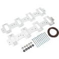 thumbnail image 2 of Manifold Adapter Plates, Rustproof Rugged Intake Manifold Adapter Cyl Head To Rectangle Port  For LSA LSX Cathedral Port ANGGREK Cathedral Manifold Adapter, 2 of 8