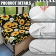 thumbnail image 6 of Yuyamidu Daisy RV Dinette Cushion Slipcover Sunflower RV Couch Covers for Sofa Comfy RV Cushions Replacement for Travel Trailer Couch Soft Camper Couch Cushion Covers, 6 of 7