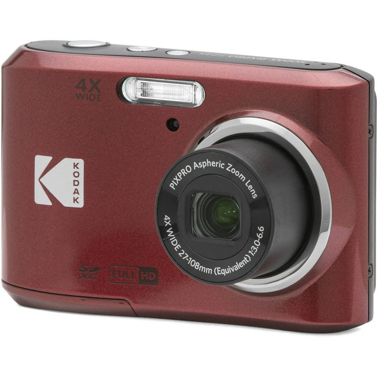 KODAK PIXPRO FZ45 Easy Point Shoot Digital Camera - Red