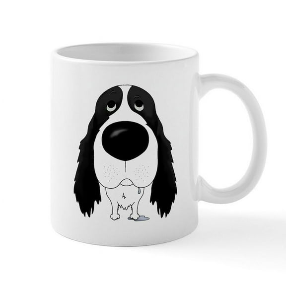 CafePress - Big Nose Springer Spaniel Mug - 11 oz Ceramic Mug - Novelty Coffee Tea Cup