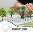 thumbnail image 3 of Wood Miniature Succulent Fence Decor Succulent Plants Fence Decorative Miniature Fence, 3 of 4