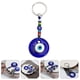 thumbnail image 3 of Turco Diablo Azul Ojos Llavero Colgante Ornamento Llavero de corona azul, 3 of 4