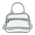 thumbnail image 2 of Deago Clear Tote Bag Stadium Approved Crossbody Shoulder Bag for Women for Travel Sports Events Festivals (Gray), 2 of 9
