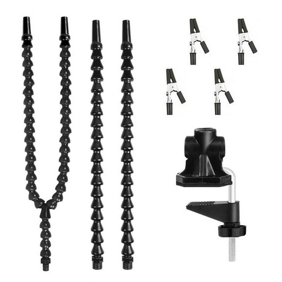 Helping Hands Soldering, Third Hand PCB Circuit Board Holder Flexible Arms with Desk Clamp Base for Electronic Boards