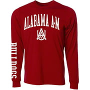 J2 Sport Alabama A&M Bulldogs NCAA Unisex Long Sleeve T-Shirts