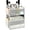 Gray, variant on Hanging Diaper Organizer for Changing Table, Durable 2-Tier Nursery Storage Organizer with Mesh Pockets, Fits Crib, Playard, Wall or Car, Light Gray