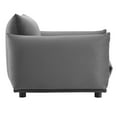 thumbnail image 3 of Modway Copious Performance Velvet Armchair, Gray, 3 of 8