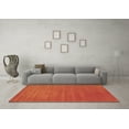 thumbnail image 3 of Ahgly Company Indoor Rectangle Abstract Brown Contemporary Area Rugs, 7' x 10', 3 of 4