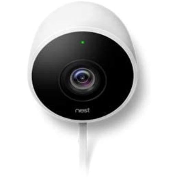 Restored Nest Labs Nest NC2100ES Outdoor Security Camera, 3 MP, Weatherproof Camera, IP Rating IP65, Diagonal: 130. (Refurbished)