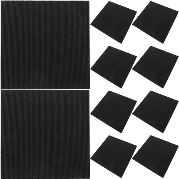 Yueyihe 10pcs Peel and Stick Floor Tile Self Adhesive Flooring Mats Floor Tile Removable Flooring Tiles Carpet