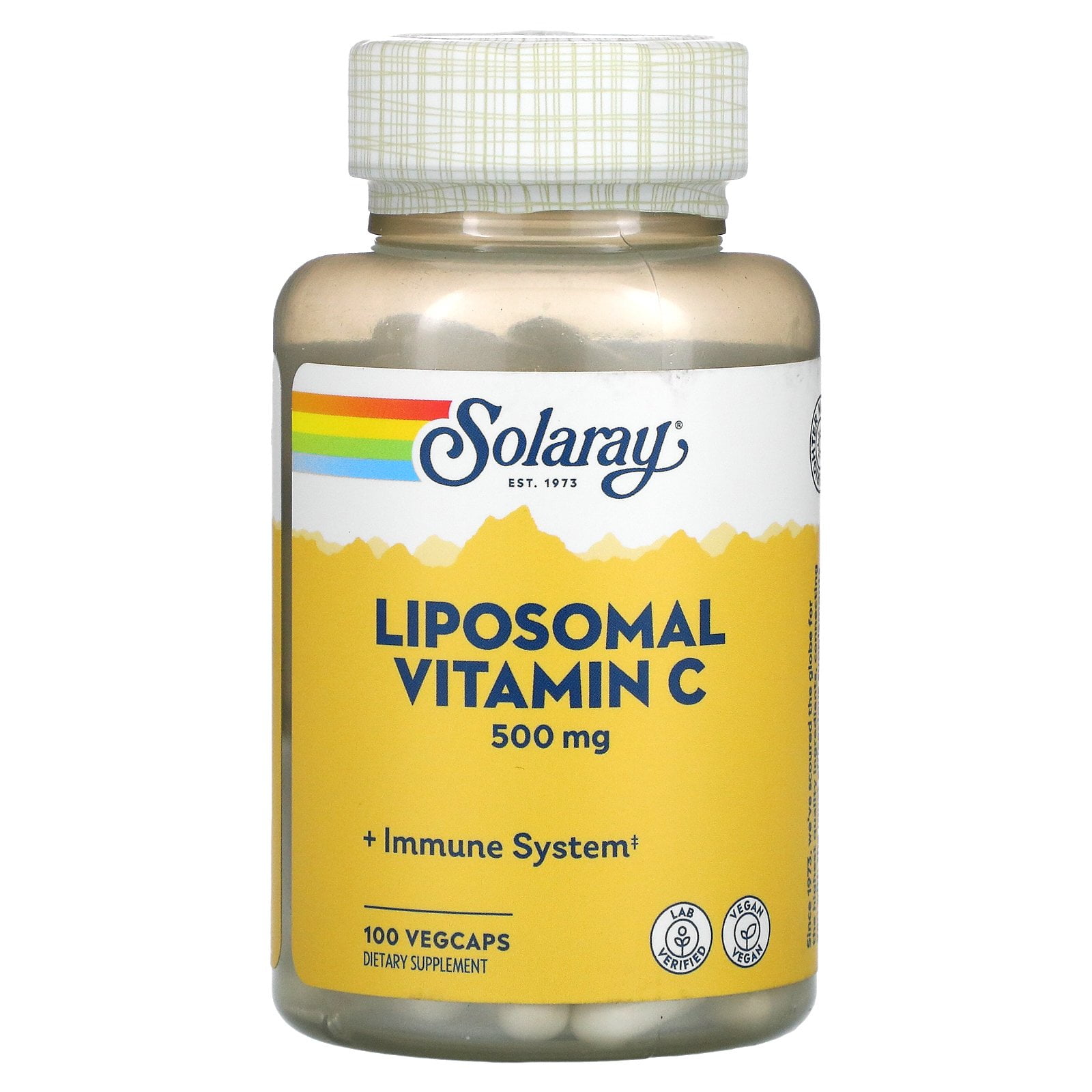 Solaray, Liposomal Vitamin C, 500 mg, 100 VegCaps Walmart Canada