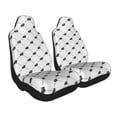 thumbnail image 2 of Naloa Black Rabbit Car Seat Covers 2PCs Front Car Seat Covers Universal fit for Most Cars SUVs and Trucks - 1, 2 of 5