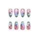 thumbnail image 4 of Uñas postizas adhesivas RUPOFUZA almendra medianas azul cielo 24 piezas, 4 of 7