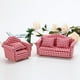thumbnail image 2 of Sofá de de 2 Piezas, de Muebles en Miniatura Rojos Y Blancos 1/12, 2 of 6