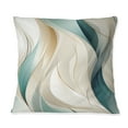 thumbnail image 3 of Designart "Elegant Subdued Tones I" Abstract Printed Throw Pillow, 3 of 5