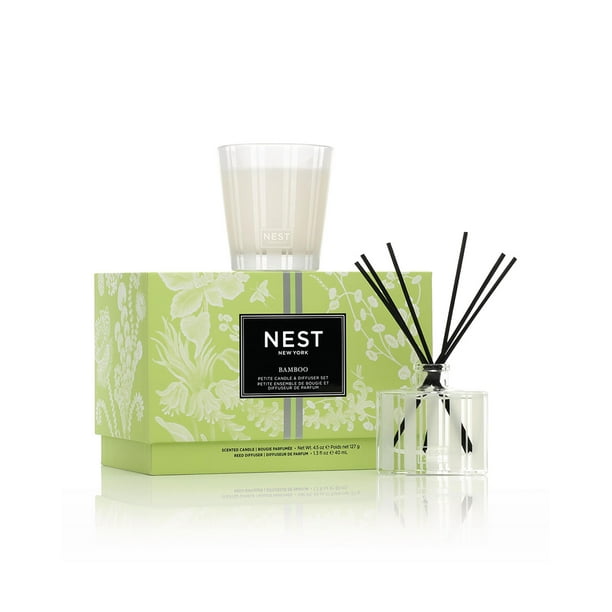 Nest Fragrances Bamboo Petite Candle & Diffuser Set
