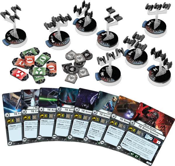 Star Wars: Armada Miniatures Game - Rebel Fighter Pack Expansion for Ages 14 and up, from Asmodee - image 4 of 5