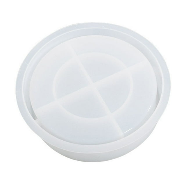 LCXmlly Basket Mold Storage Bucket Reusable Flexible Easy Demould Non Adhesive Not Epoxy Making Clear Texture Elastic Ice Bucket Household