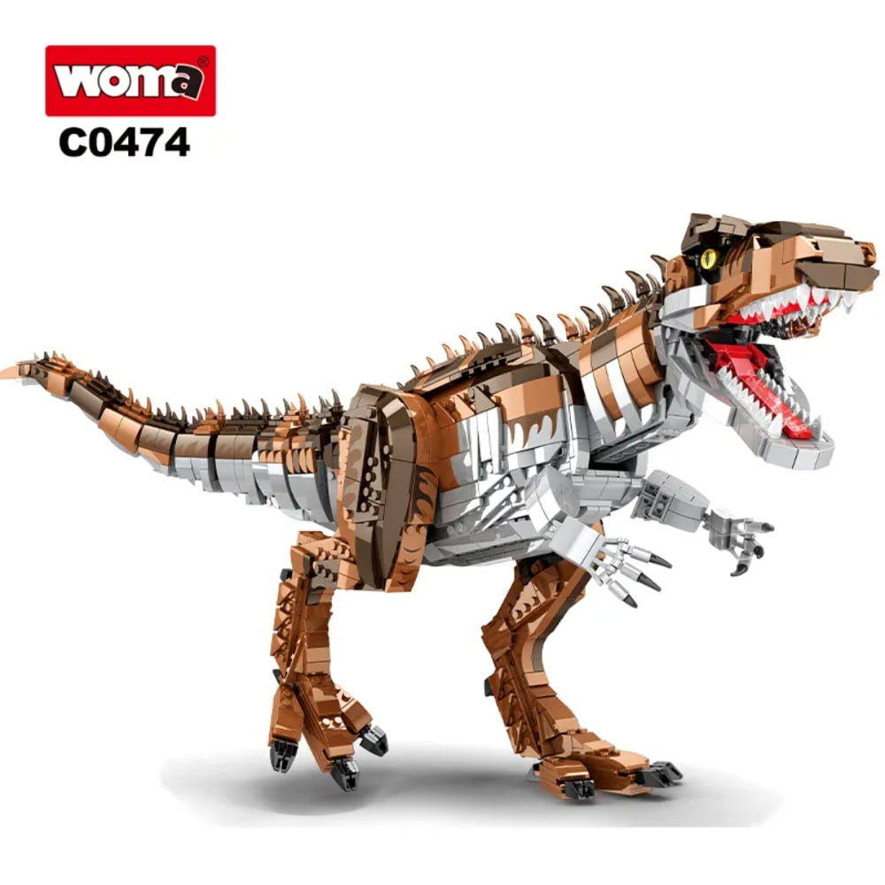 Juego De Bloques Armable Giganotosaurus Woma 2111 Piezas