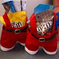 thumbnail image 3 of 10 PCS Decoraciones navideñas Bolsas de regalo Bolsas de dulces Estilo pantalón de Papá Noel Bolsas de golosinas encantadoras para niños Lo mejor para bodas Vacaciones Año nuevo Tamaño pequeño, 3 of 5