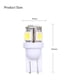 thumbnail image 5 of DC12V 1W 5 LED Car Light Bulb 10 Pack T10 Base Socket Holder White Light, 5 of 8