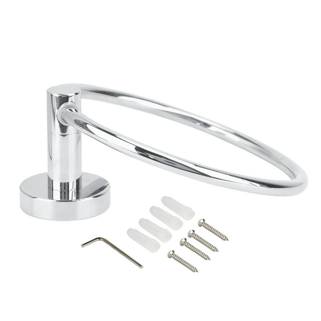 Toallero de acero inoxidable 304, soporte para estante de mano, colgador de riel montado en la pared, gancho para toalla