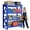 Blue, variant on Welfiya 5-Tier Garage Shelving,24"W Storage Shelves,2500LBS Heavy Duty Shelving, Adjustable Metal Shelving Units for Storage Rack for Shed Warehouse Basement, Black,24"W x 16"D x 63"H