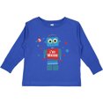 thumbnail image 3 of Inktastic Robot 3rd Birthday Boys Long Sleeve Toddler T-Shirt, 3 of 5