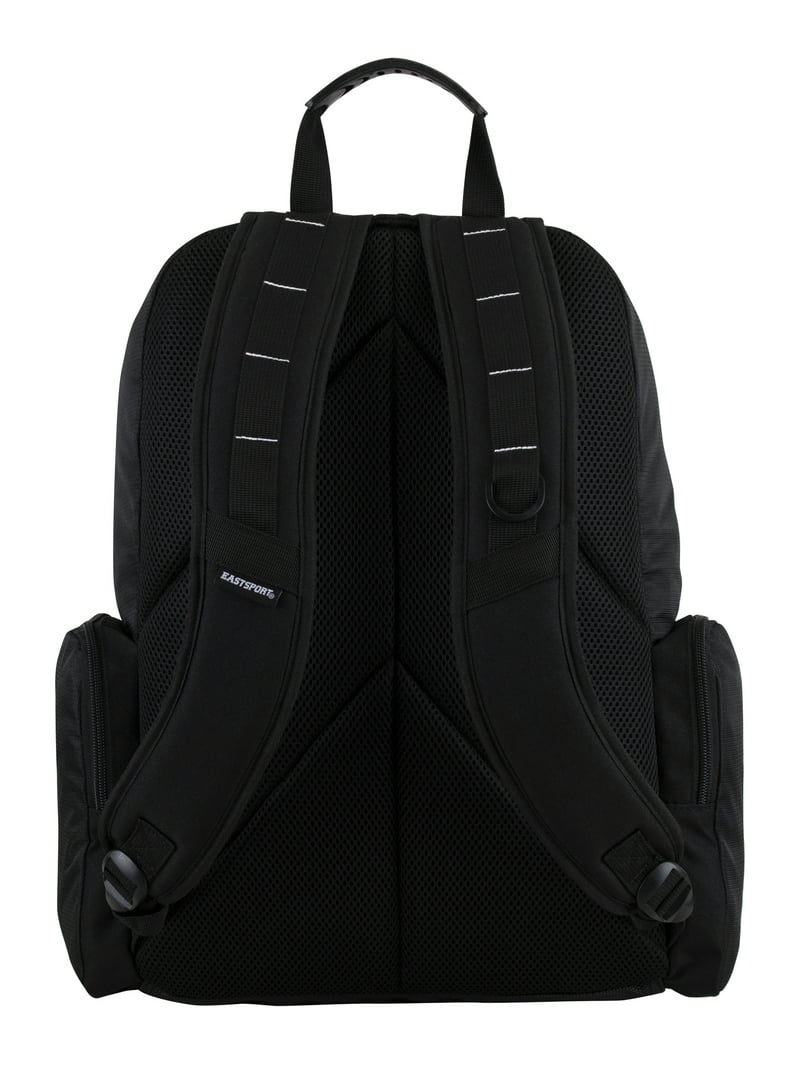 バッグ FTP Bungee Backpack Eastsport Bungee Expandable Unisex Recycled Backpack Black