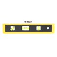 thumbnail image 2 of Torpedo Level Mayes 10791 de 9 cm con 3 frascos para superficies curvas y planas, 2 of 9