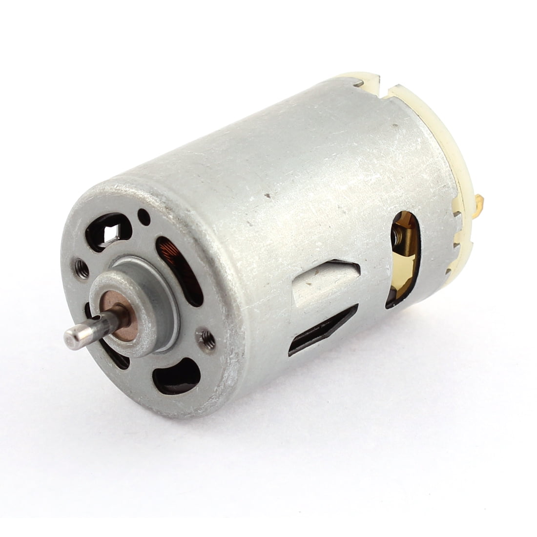 DIY Small Permanent Magnet Electric DC 12V Brush DC Motor 5500 RPM High Speed 