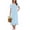 Cyan, variant on Cotton Nightgowns for Women Vintage Victorian Nightgown Short Sleeve Lace Night Gown Long Nightdress Soft Nightshirt