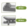 thumbnail image 3 of IDEANATEGRATE 2Ud Accesorios Decorativos Japoneses Para Bonsái En Resina Con Montaje Sin, 3 of 7