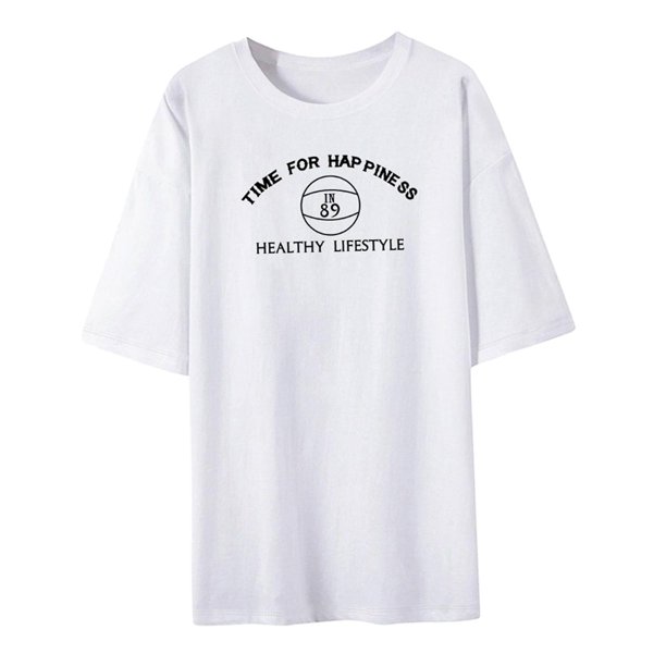 Camiseta de mujer Moda Verano Tops Casual Manga Corta para Viajes Trabajo Senderismo XL Yuyangstore Camiseta para mujer