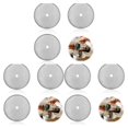 thumbnail image 3 of Transemion 3Pcs Coffee Filter Steel Reusable Safety Replacement Meshes High Temperature Tea Maker Filters Restsurant Hotel Party Bar 3Set, 3 of 6