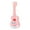 Pink, variant on Cute Acoustic Guitar Toy for Ages 5-9, 4-String Musical Instrument Ukulele for Children, Toddler Educational Learning Toy