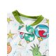 thumbnail image 5 of Pijama de Navidad Monstruo de la pelota estampado a mano camisa de cuello redondo de manga larga + pantalones largos ; Bebé-12-18 Meses, 5 of 5