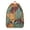 Jungle Leaves an, variant on Boho Chic Paisley Backpack for Women, Ethnic Mandala Pattern School Bag with Retro Floral Artistic Design