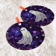 thumbnail image 3 of Ornament Window Hanging - Halloween Decoration Purple Star White Ghost Suncatcher for Doors Garden Indoor Spooky Sun Catchers Gothic Decor Horror Gifts for Women Men Friend, 2025,, 3 of 5