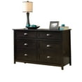 thumbnail image 2 of Sauder County Line Commode Double 6 Tiroirs en Noir Estate, 2 of 2