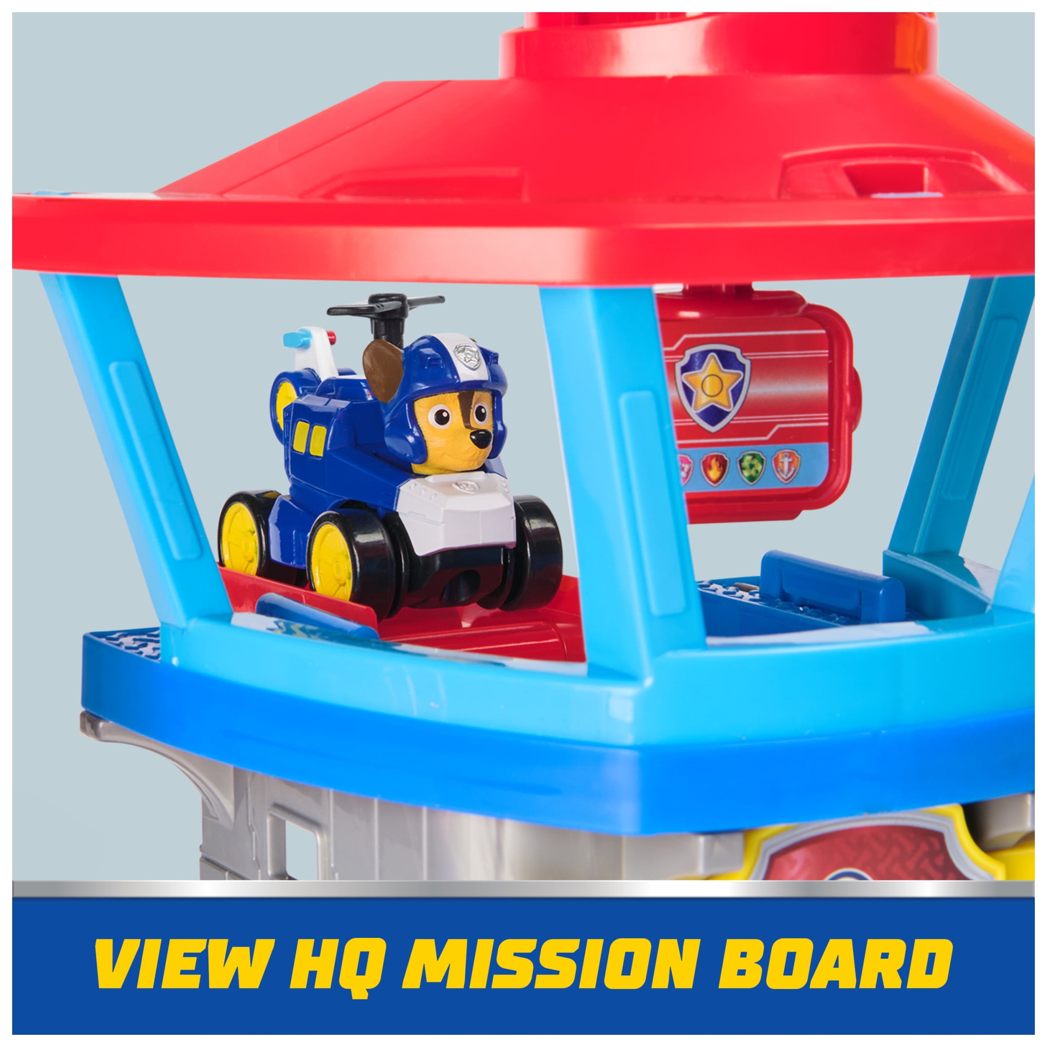 PAW Patrol: Air Rescue, Pup Squad Airport Playset with Chase, Marshall & Skye Vehicles for Kids Ages 3+